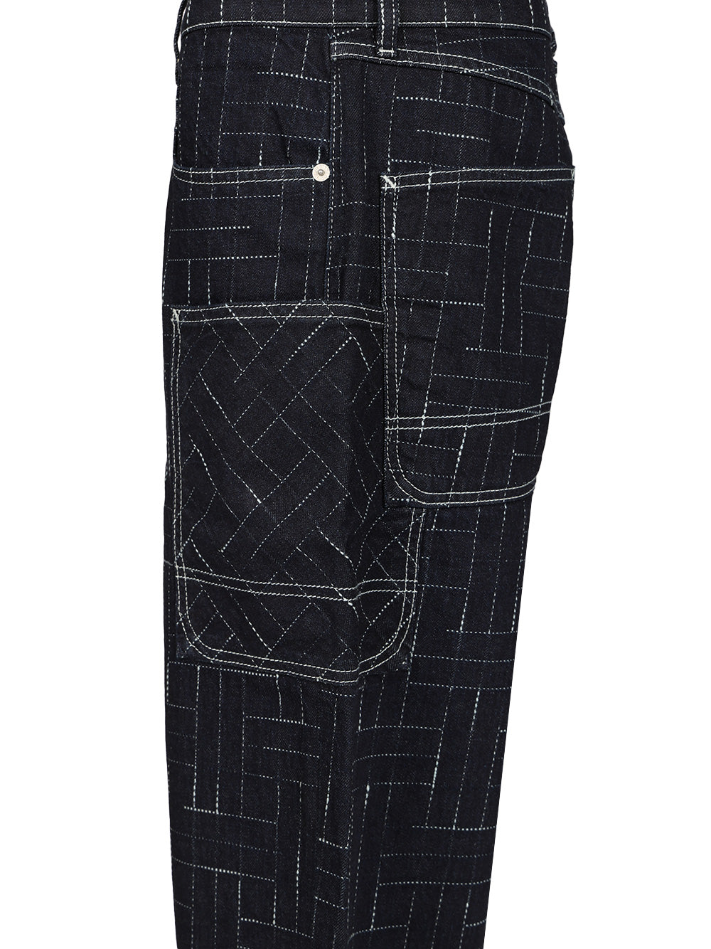 Kenzo Weave Jeans - Blue | 69ba487ea00f0de20bd110220c2d47efcb512b3d