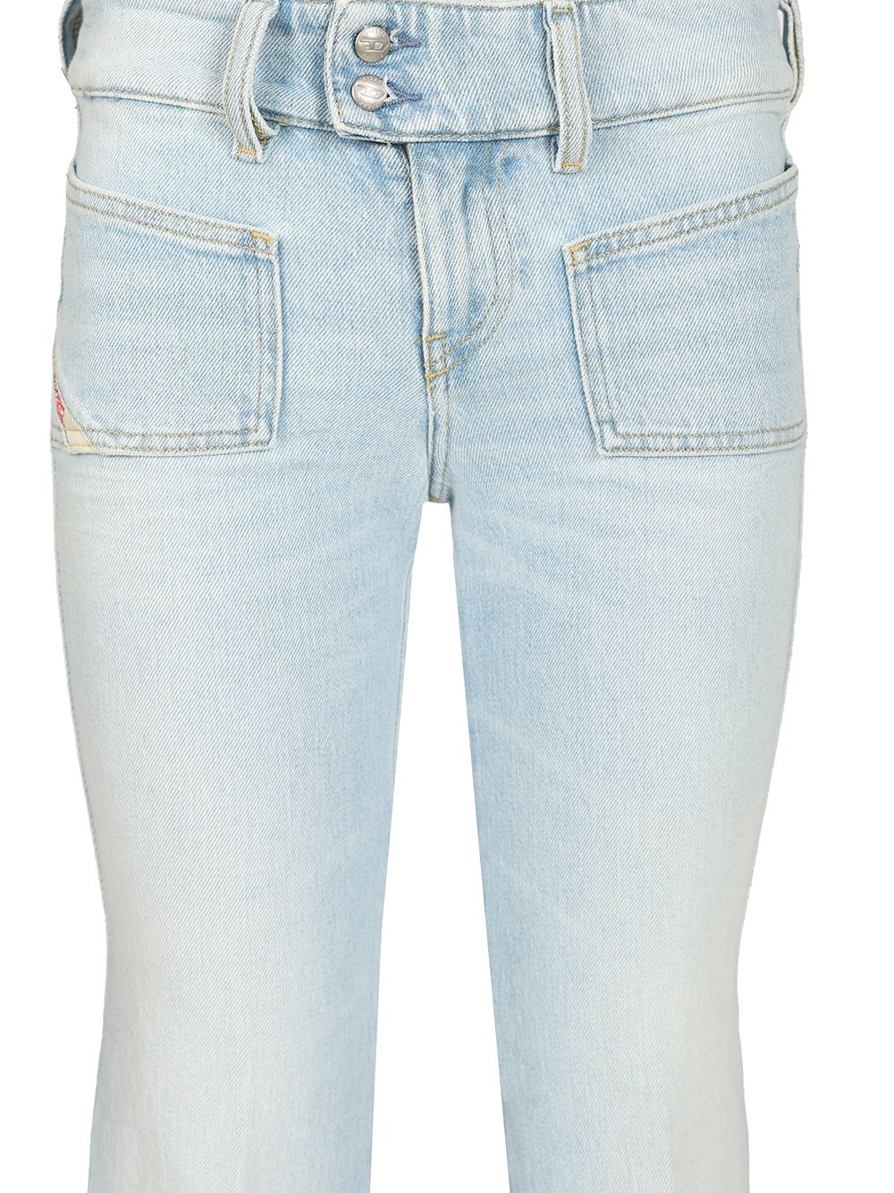 Diesel D-Hush Jeans - Light blue | 5bc07eb6d669a22354155a631bc02d6ac6acc41e