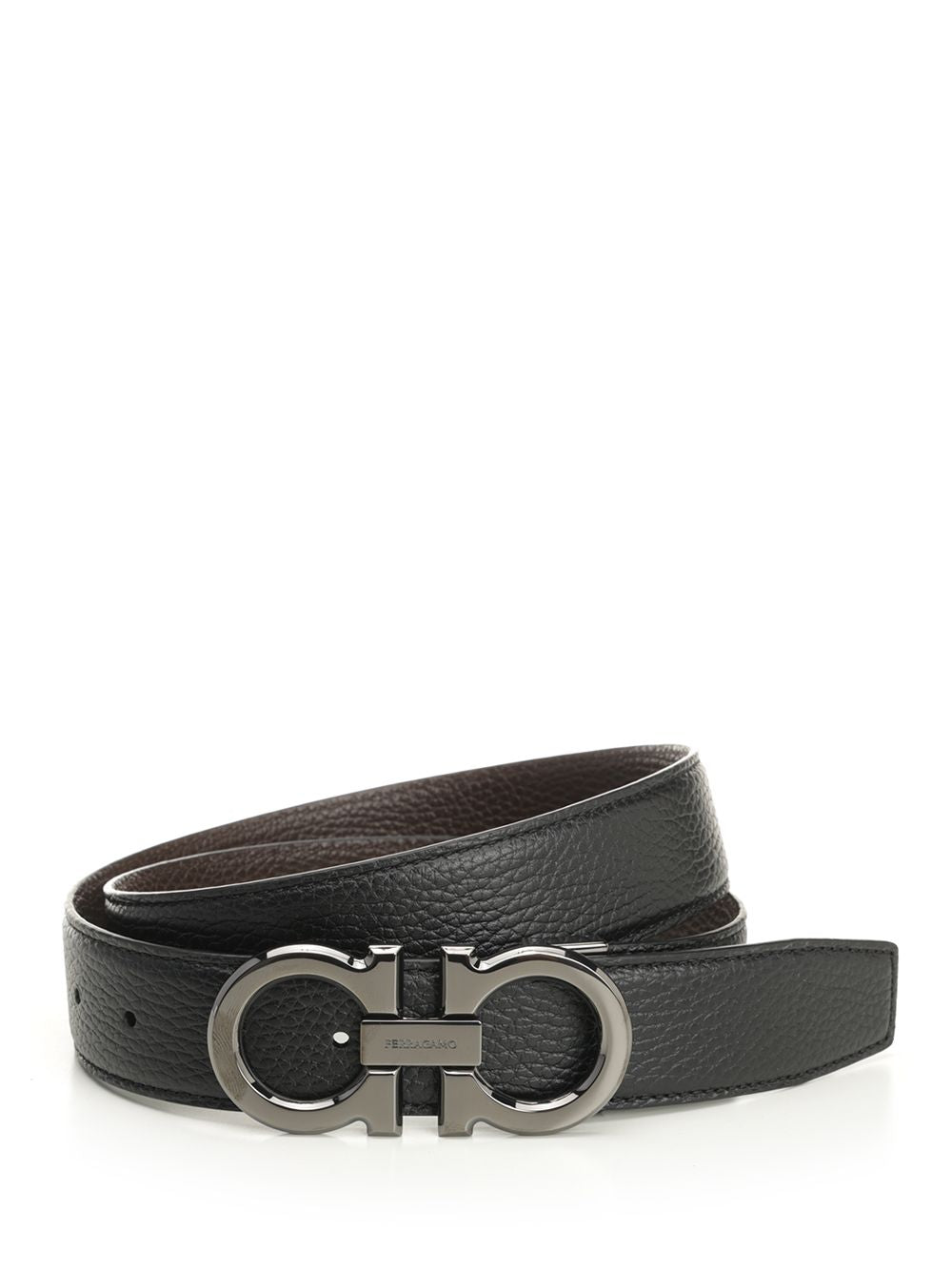 Ferragamo Gancini Belts - Black | 01b2f5ca514e6c6bee06862cc2bd8e6ec1fdd852
