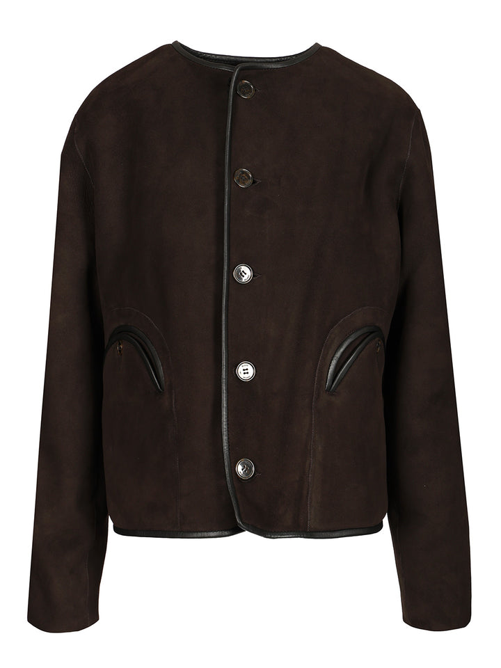 Blazé Milano Reversible Bolero Jacket Jackets - Brown | d2a9e46a13fdcd9f0bf1487557d4cd1f51f4af04