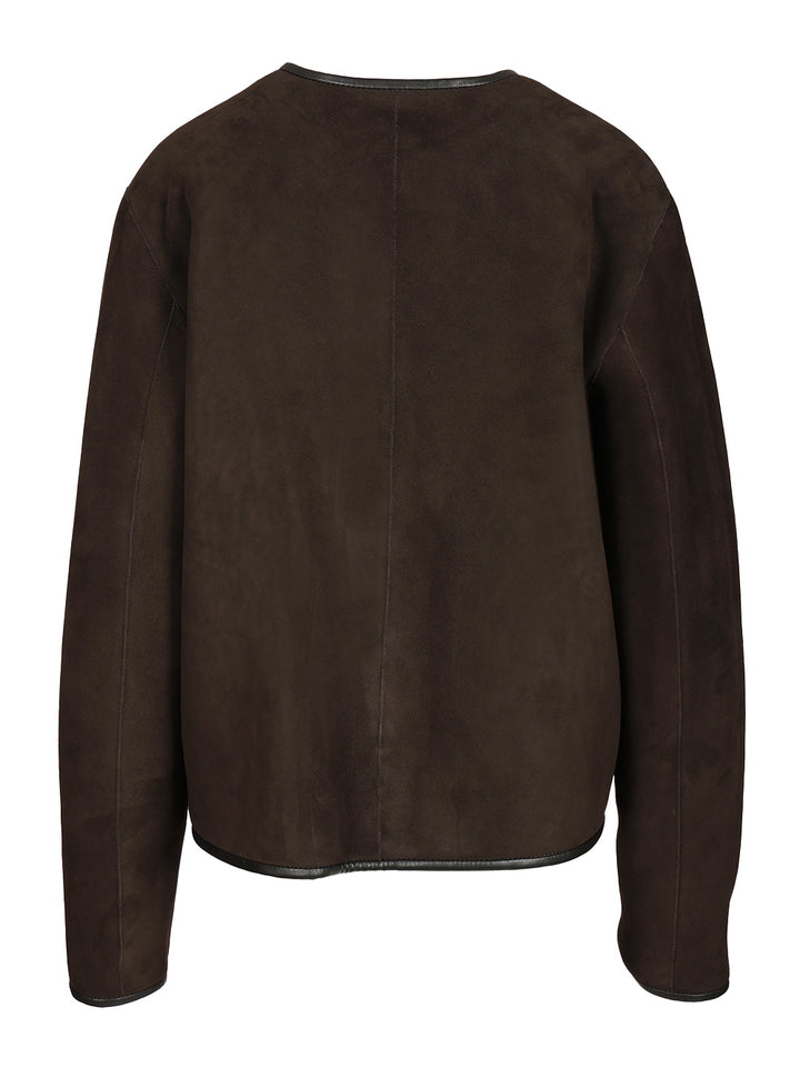 Blazé Milano Reversible Bolero Jacket Jackets - Brown | 1c559cf1b0e781f292cb1eb3b24129084c765024