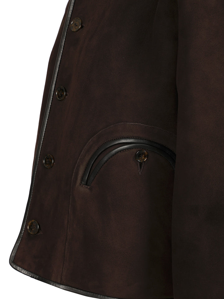 Blazé Milano Reversible Bolero Jacket Jackets - Brown | f0358442c9c8118e643451462ebc66fb9623872a