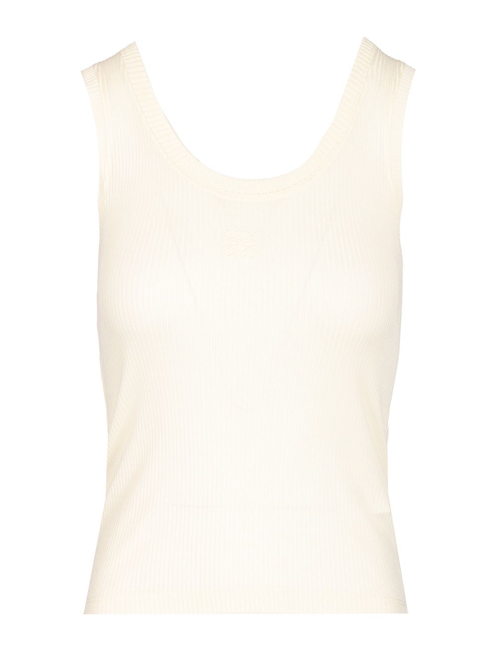 Loewe Anagram Tank Top Tops - White | d7f9e1f618721c9f01b0c5d7175df9ce440eb82b