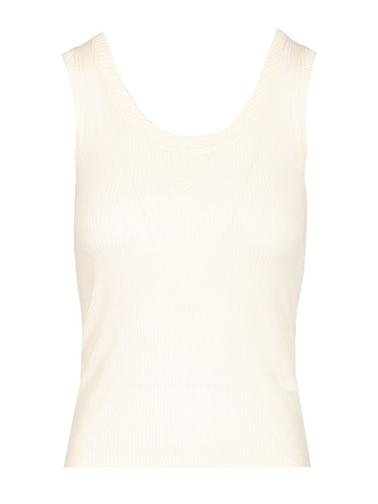 Anagram Tank Top Tops White