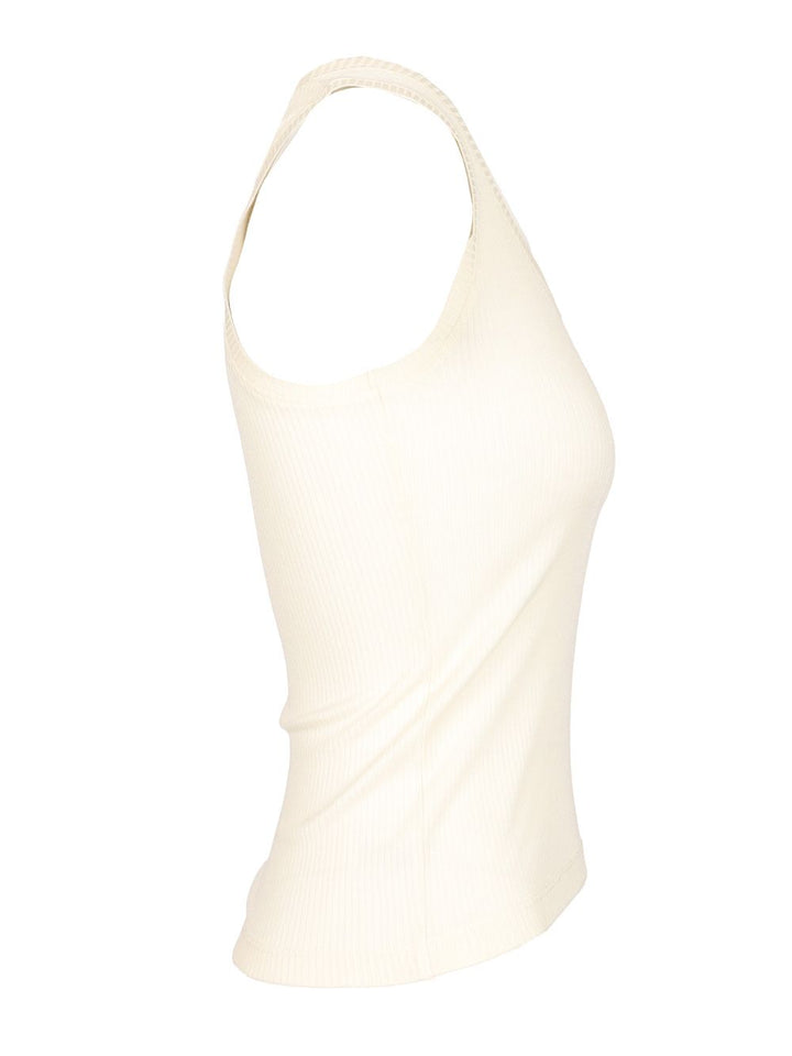 Loewe Anagram Tank Top Tops - White | 84ca3cde2418f466f650938360692114e46fc0c3