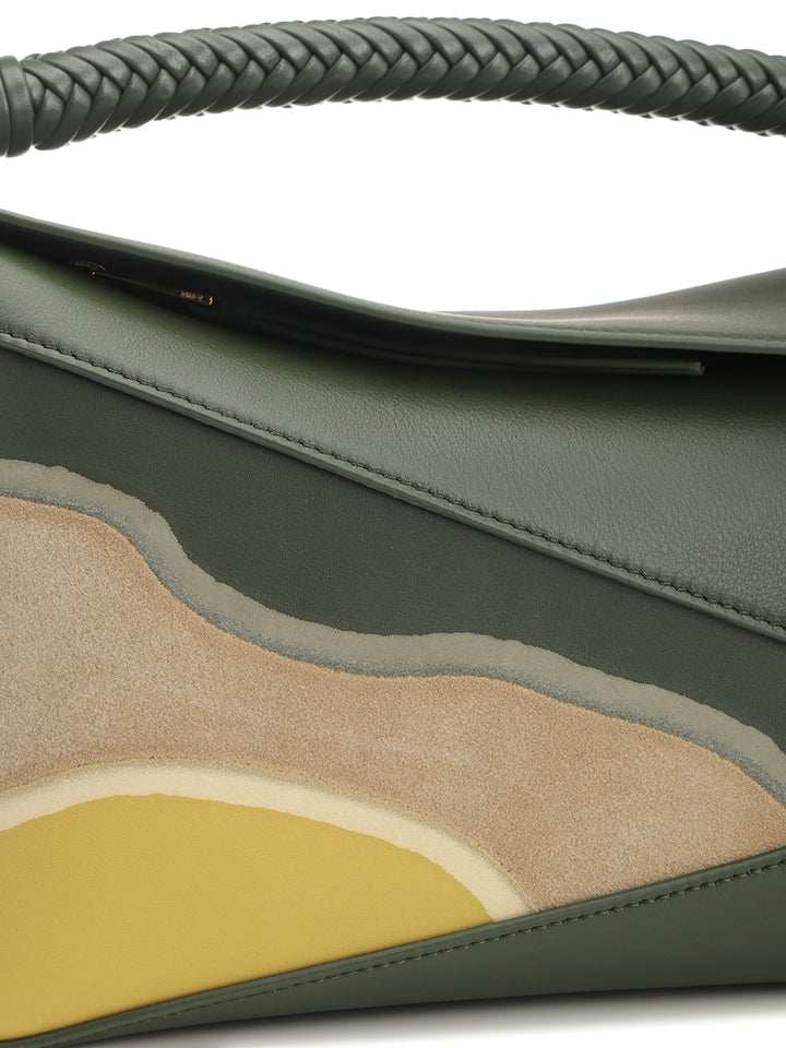 Loewe Puzzle Edge Handbags - Green | ea246903cb4edf8a60a742d99402292d2c9a63ca