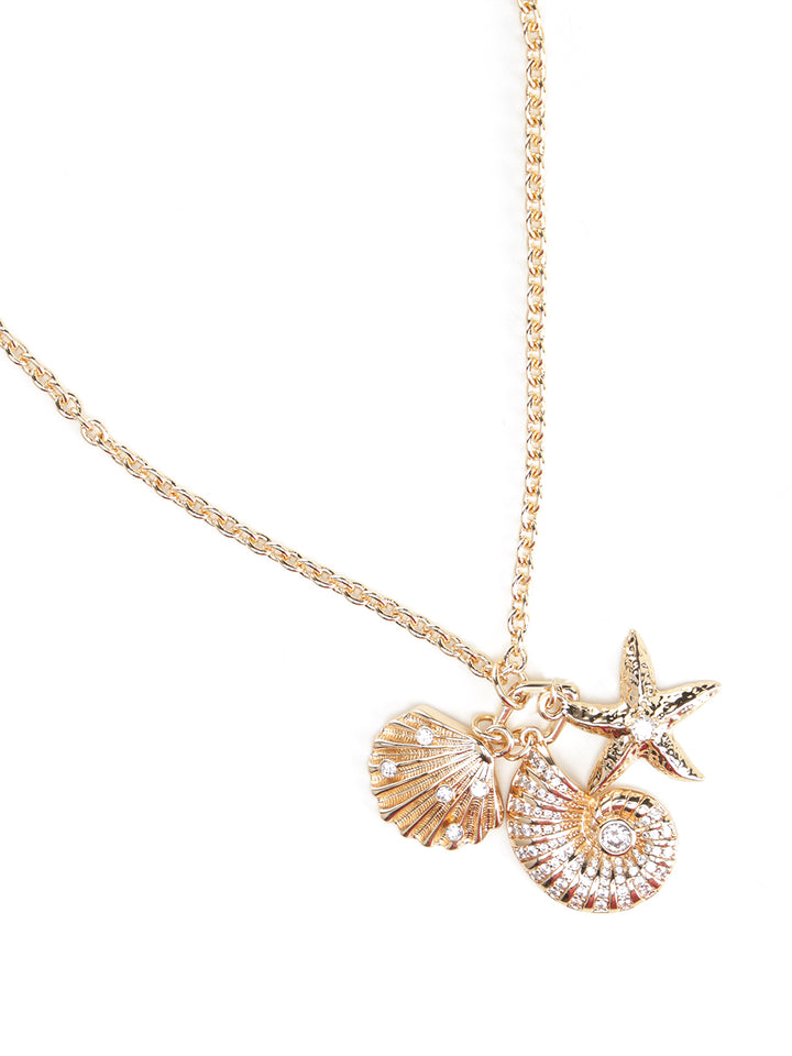 Self-Portrait Multiple Pendant Necklace Jewelry - Gold | 597c9e183f6e919e910614c8264a673be1e18e0e