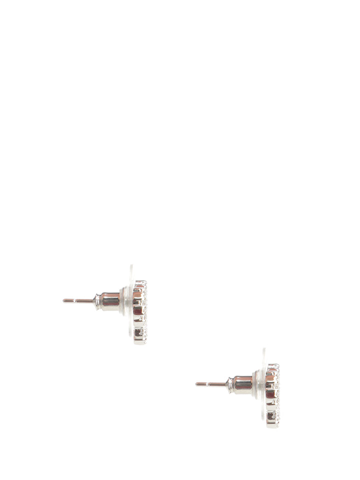 Self-Portrait Micro Bow Earrings Jewelry - Silver | d00d7443f797ed542c3b289bfa94d4c8c5396840