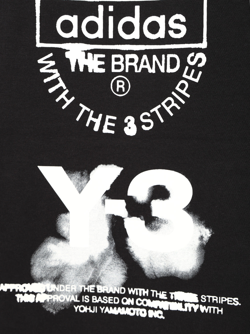 Adidas Y-3 Y-3 Graphic Short Sleeve Tee T-Shirt - Black | cefbf38061c3bc377153e26083d903ab9de21d18