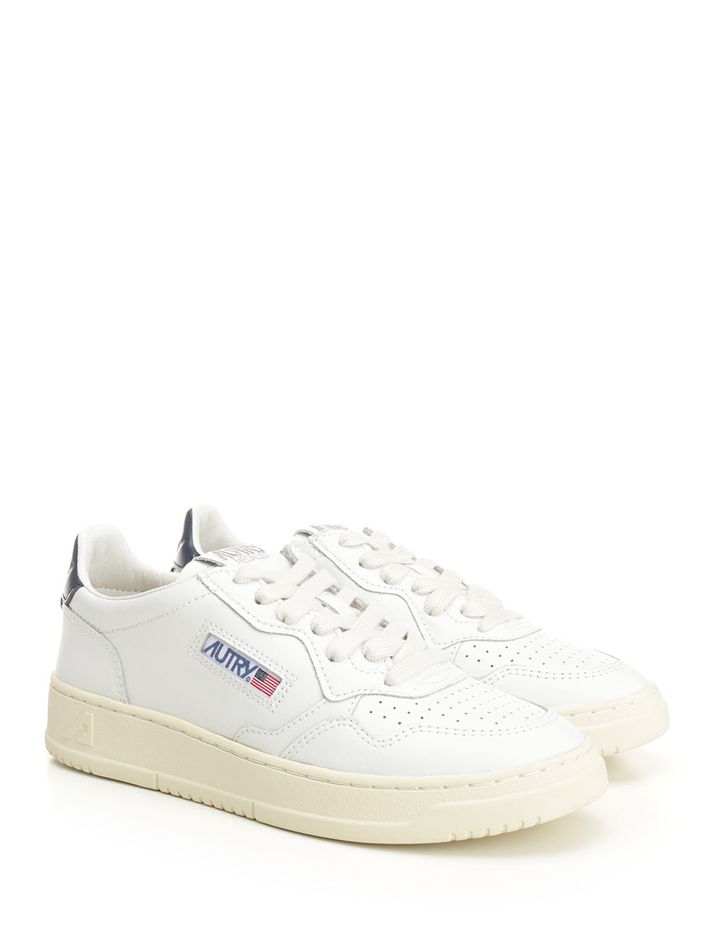 Autry  Medalist Low Sneakers - Blue | 5768f42aa3704d914a08f85f3ff947b512c2d194