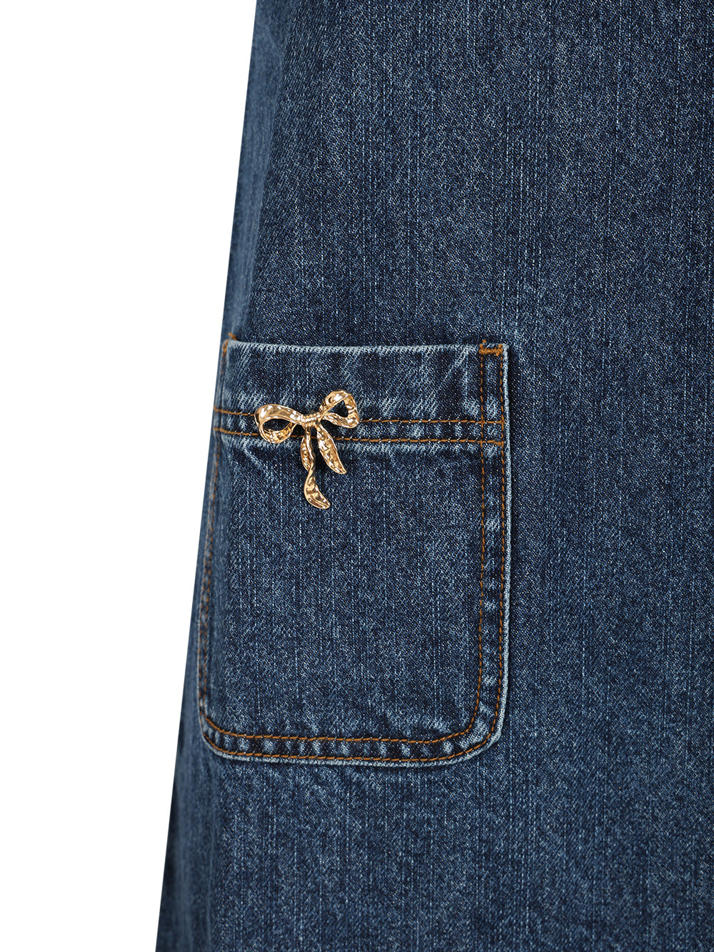 Self-Portrait Crystal Bow Denim Mini Dress Dresses - Blue | fd649d5ad8f71ce620efad3bd8ebf32fc553ed1d