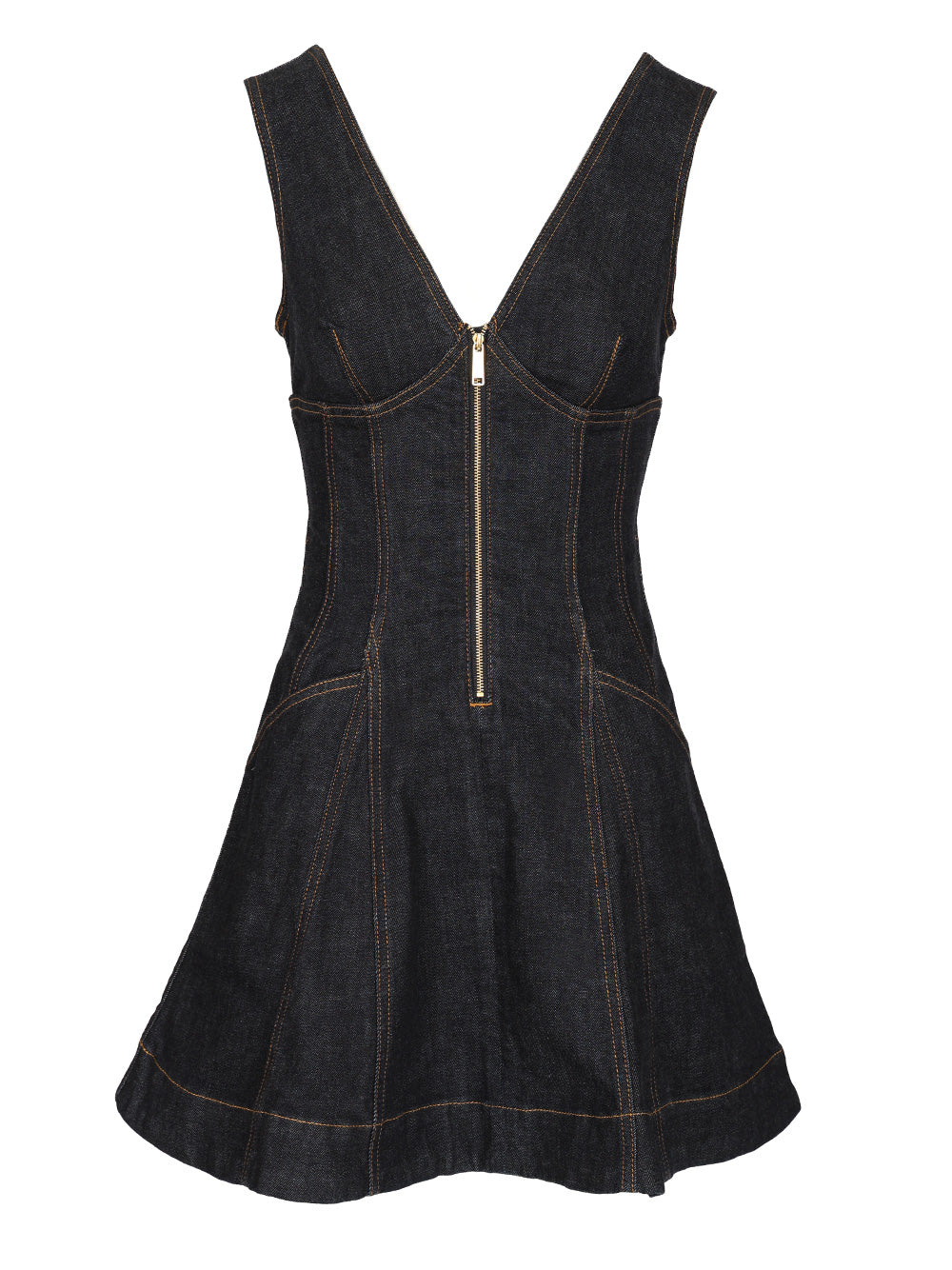 Self-Portrait Mini Denim Dress Dresses - Blue | 684ac42ea789f93be9dbba091082ea4d61862c67