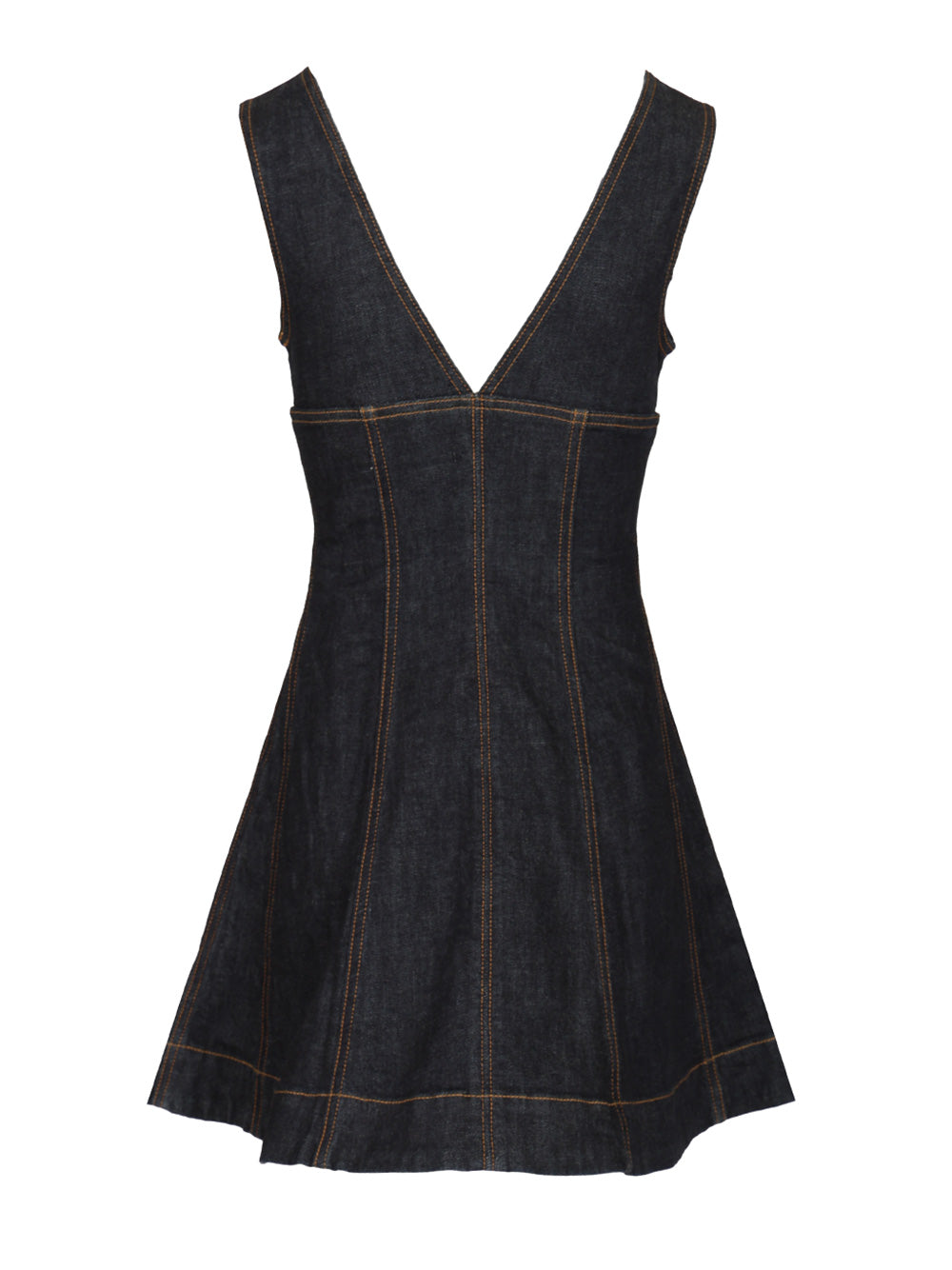 Self-Portrait Mini Denim Dress Dresses - Blue | 94bf6a9477f84d62a20ecf01661a65737ccde143