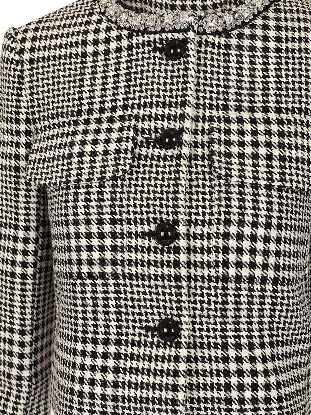 Self-Portrait Wool Houndstooth Tailored Jacket Jackets - Multicolor | f7073ecc89565abc18dd309889bb6545e03d23aa