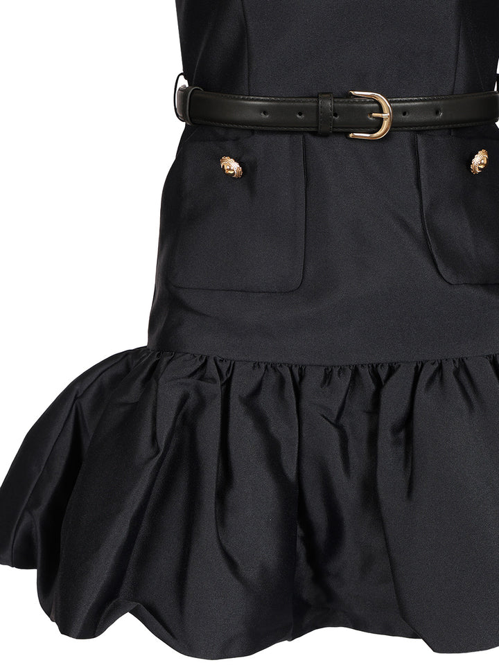 Self-Portrait Taffeta Mini Dress Dresses - Blue | 287bbba45ae37beaa1e2e6ecd3aff9684a4f33da