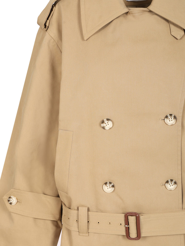 Self-Portrait Trench Coat Coats - Beige | 2d67529fdd7052d9af043c47fe686e357f5cdb0b