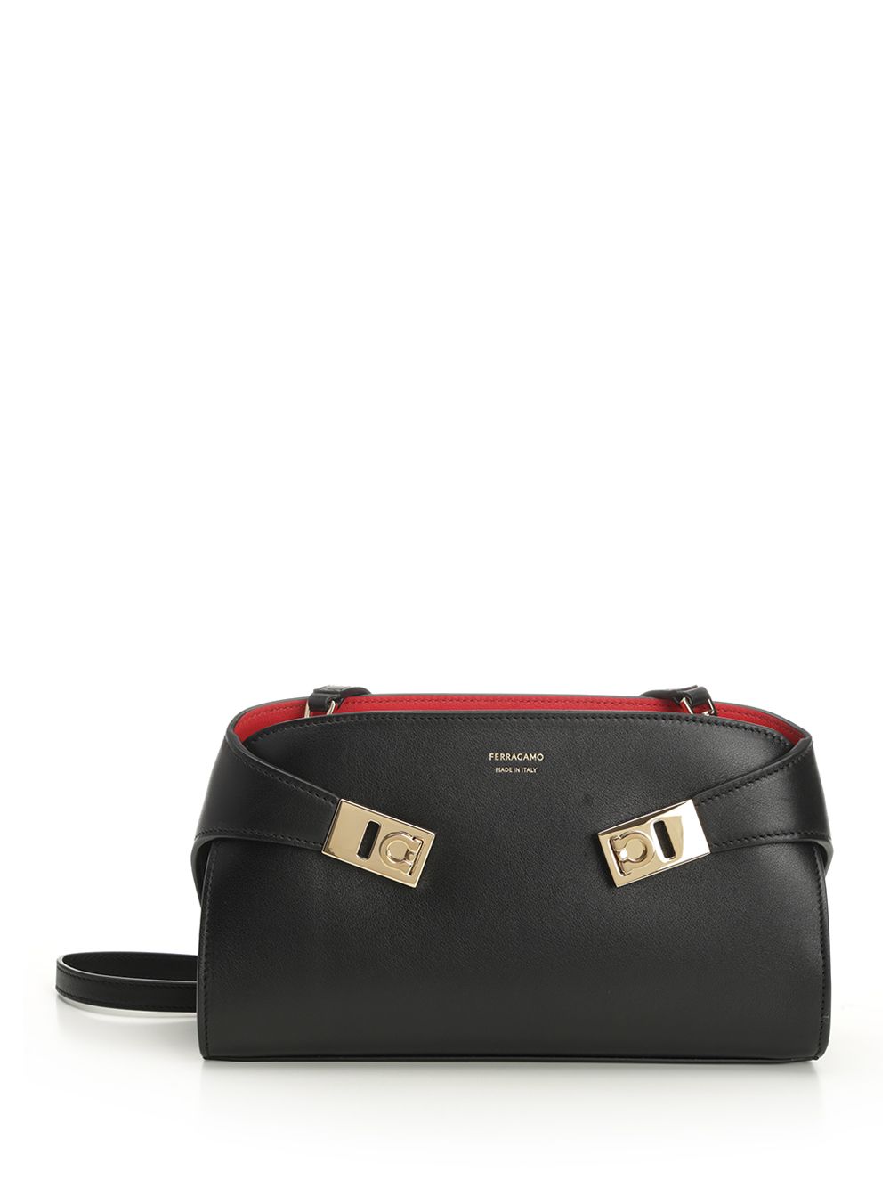 Ferragamo Hug Crossbody Bags - Black | 78d3115ee1a52508d88114403abef4ace68a0712