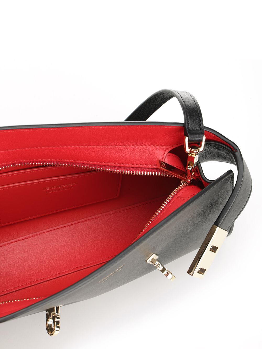 Ferragamo Hug Crossbody Bags - Black | 515e4e97c9b7824bdb389484db7c9d4009e42fad