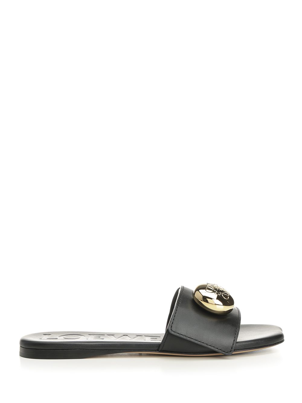 Loewe Pebble Sandals - Black | 23980f6bf652a25cff75dec0c31ae5bccb4725da