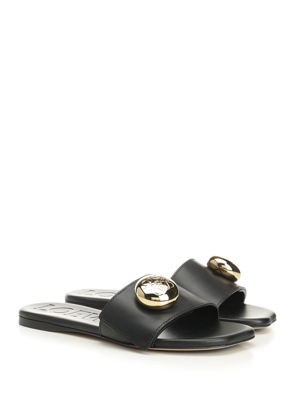 Loewe Pebble Sandals - Black | 81c5e294d22ebfe22ed0721d7068004f975eb6f0