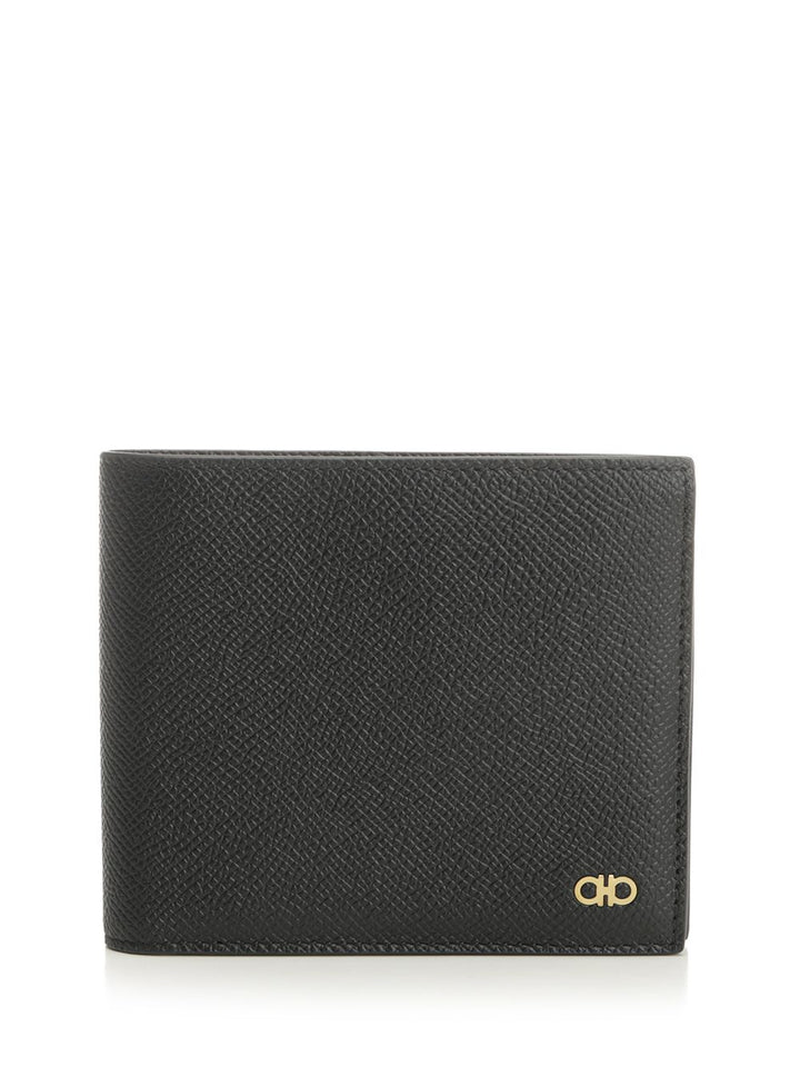 Ferragamo Gancini Wallets - Black | a8551402b147ea5f354efba69916db427f80d476