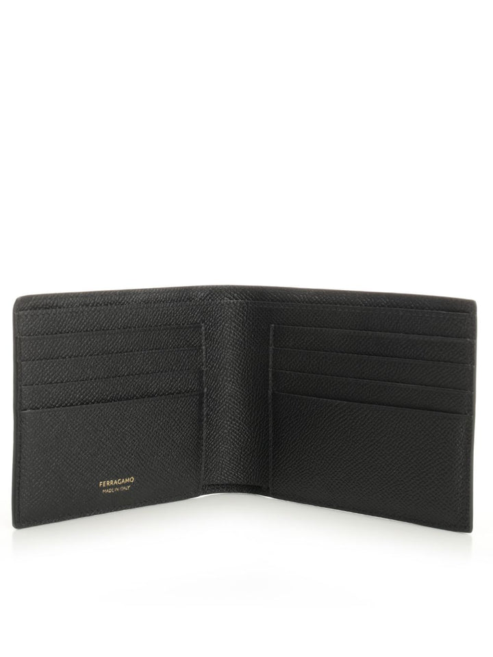 Ferragamo Gancini Wallets - Black | 22e3b880a308ec321a130233e2cca08da35981d5