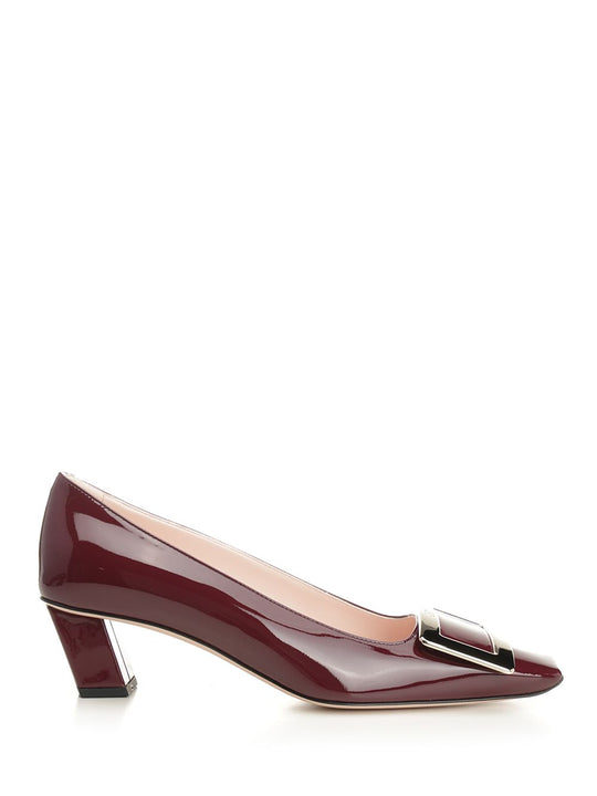 Belle Vivier Pumps Bordeaux