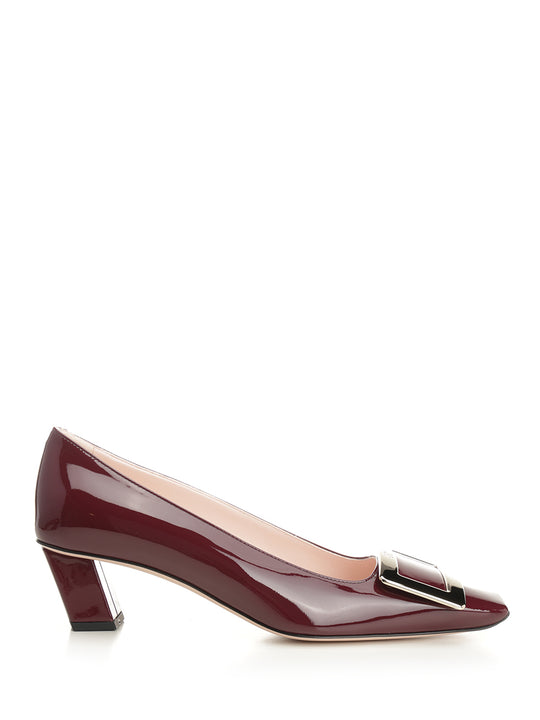 Belle Vivier Pumps Bordeaux