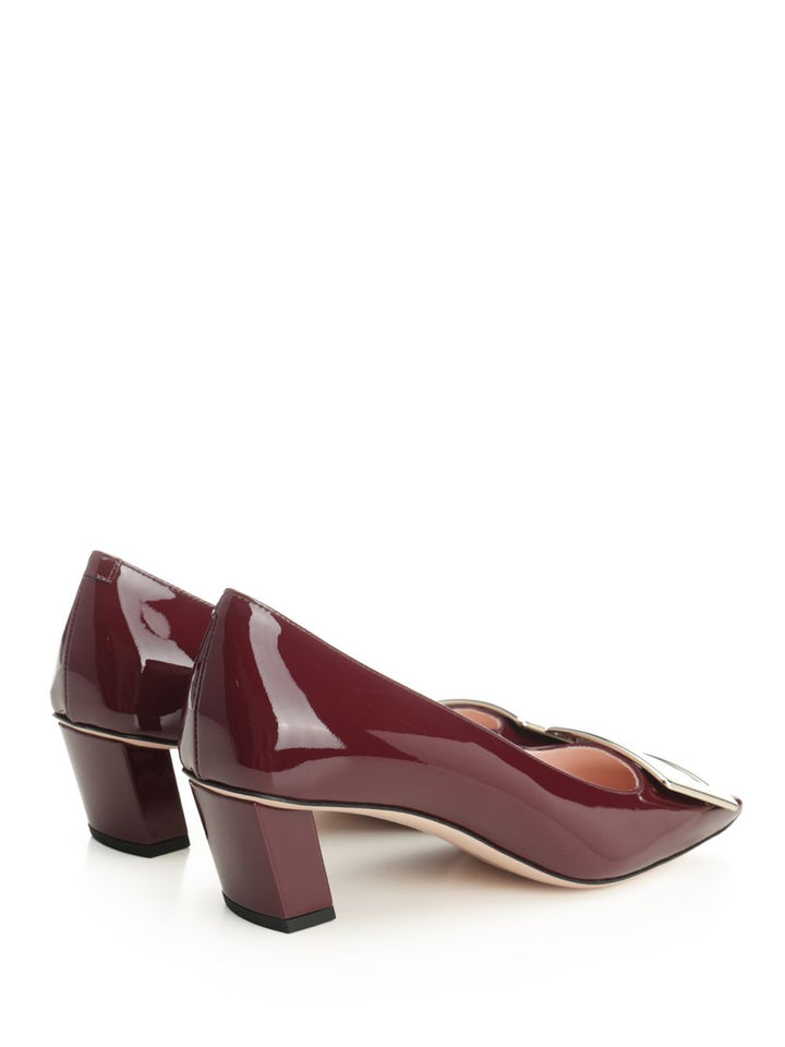 Roger Vivier Belle Vivier Pumps - Bordeaux | 5f3291573d9b89ec1e5cfc303bf584585e5fa01a