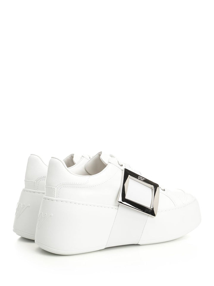 Roger Vivier Viv Sneakers - White | f7497a676dbbb8c2edb0dbaed9f0e8c952d5d01f