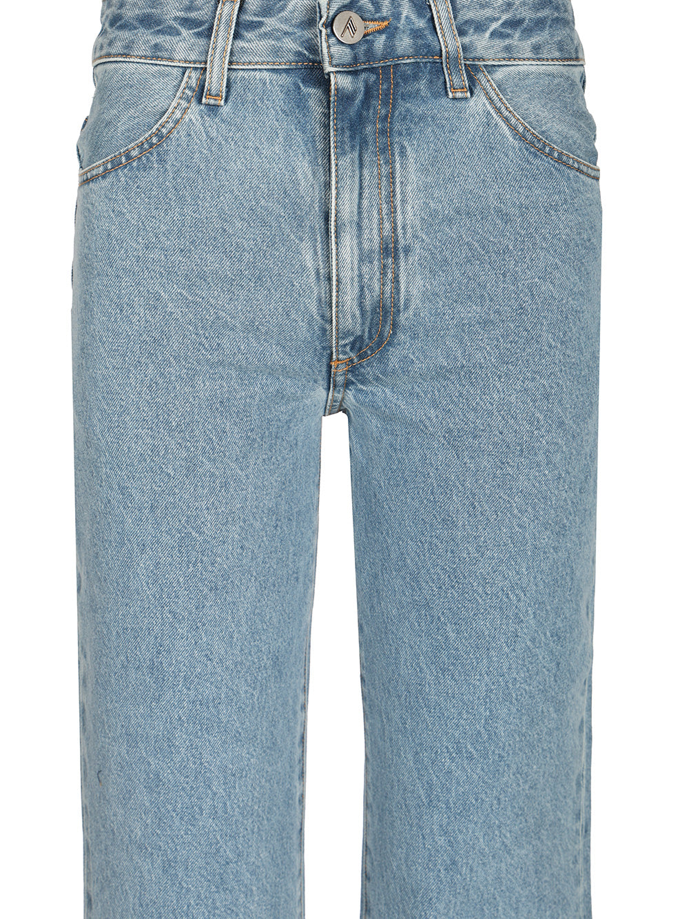 The Attico Denim Long Trousers Jeans - Light blue | ba42014a50f8f280e6cf02d5255aebc9e92214ca