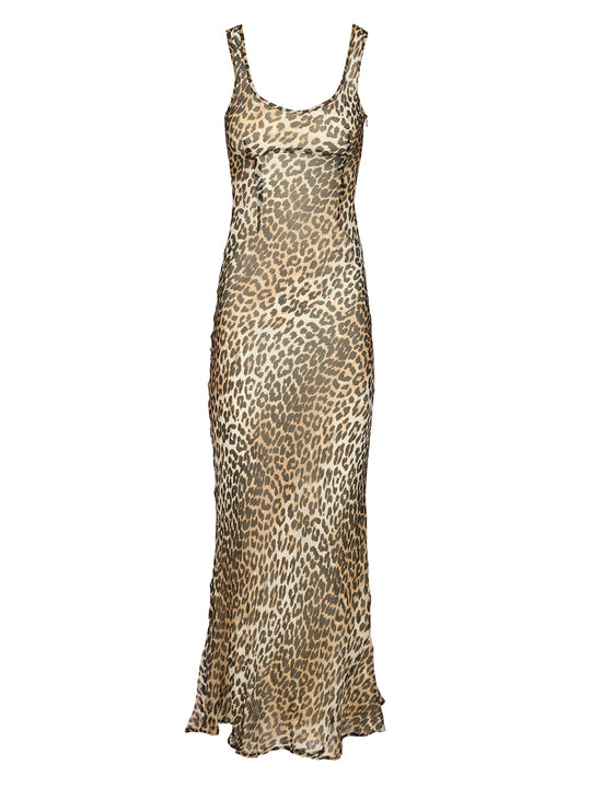 Long Leopard Dress Dresses Animalier