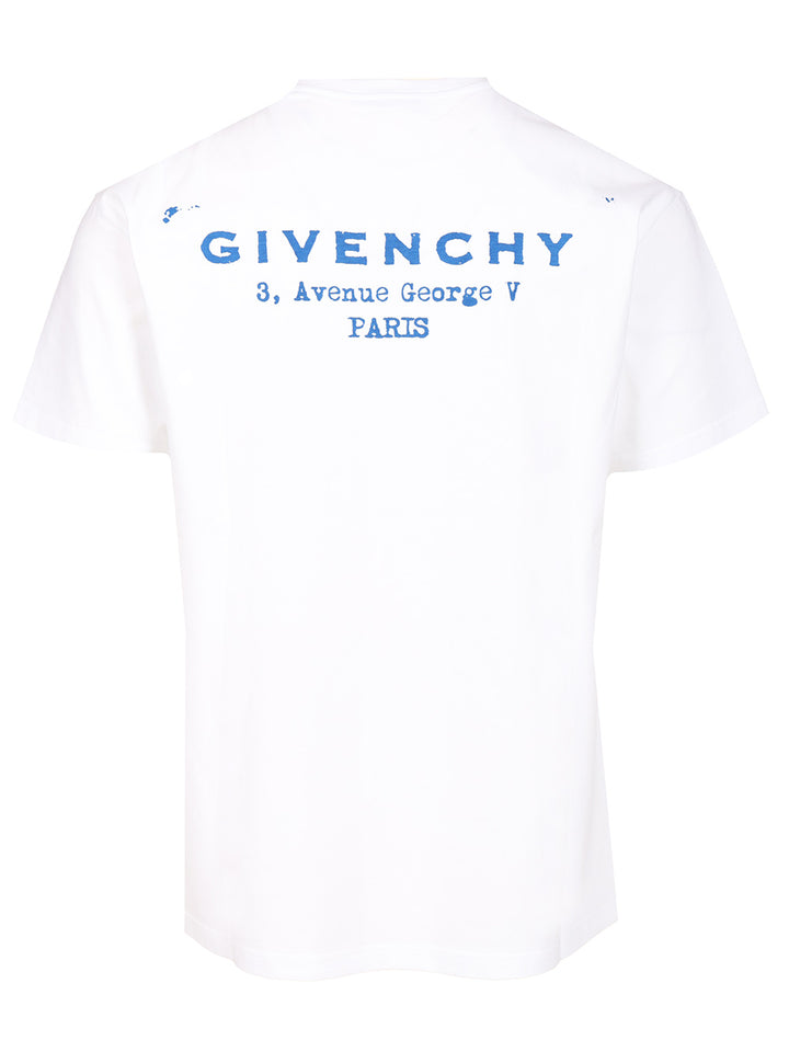 Givenchy Cotton T-Shirt - White | 68cd794cdf6a26b85b725a14e4e4770481564429