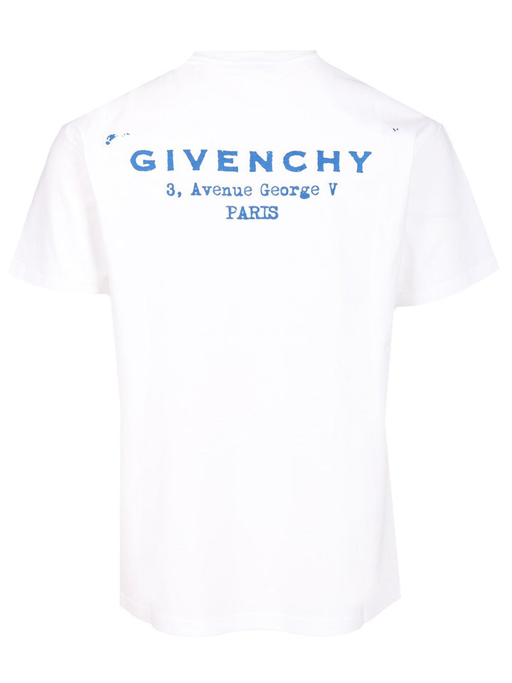 Givenchy Cotton T-Shirt - White | 14e0d63dbde97fb267ac841ca1c3872f9a4a9709