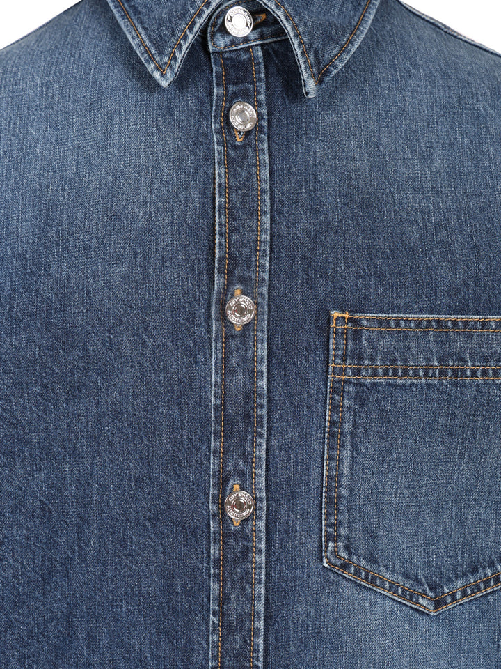 Givenchy Faded Denim Shirt Jeans - Blue | a82e0bcd1fd7356b8d96d89226a78f32214057c2