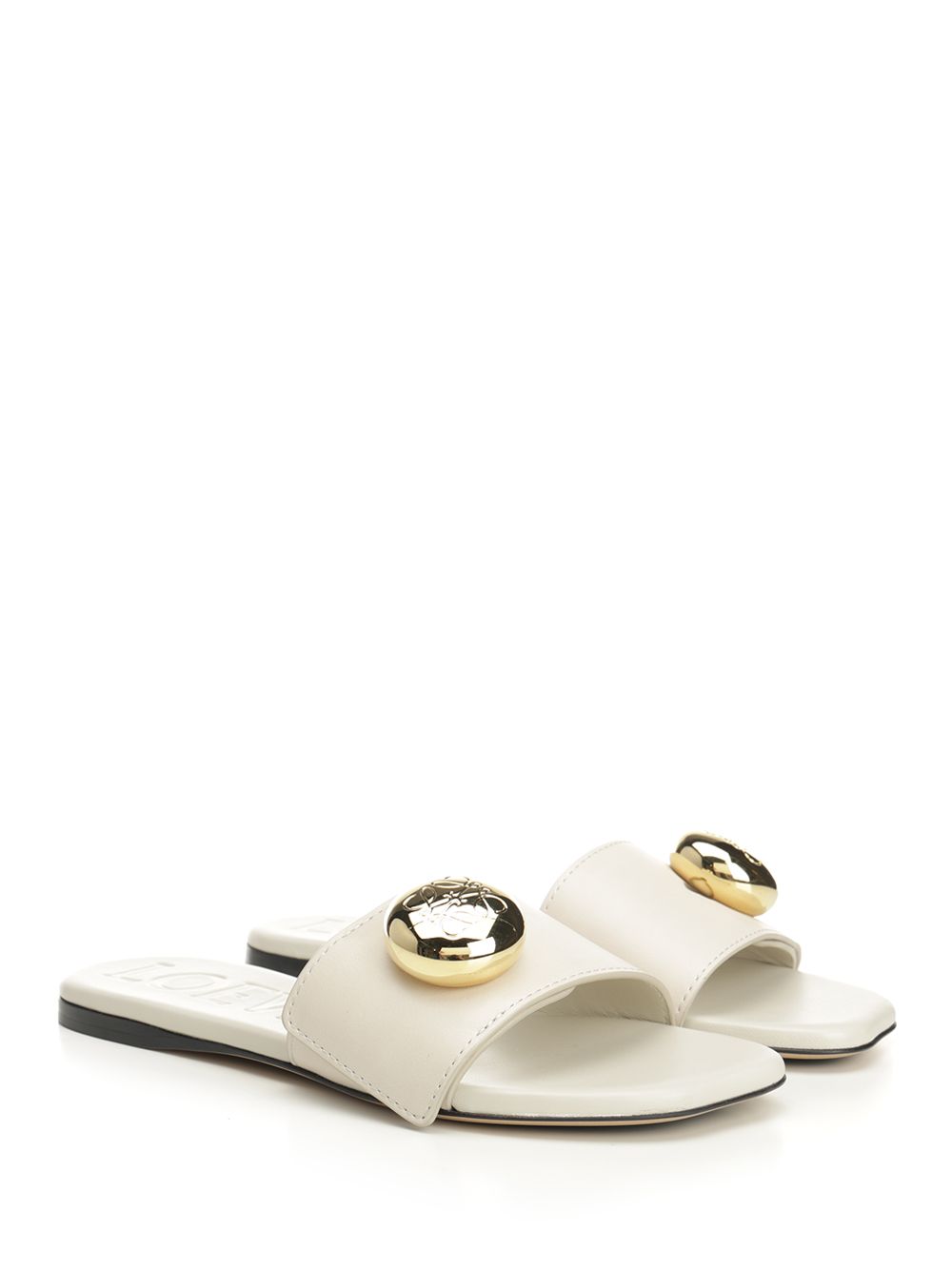 Loewe Pebble Sandals - White | 66cb174c8fb2a3ba17e3ccbe8124b78c6381f61a