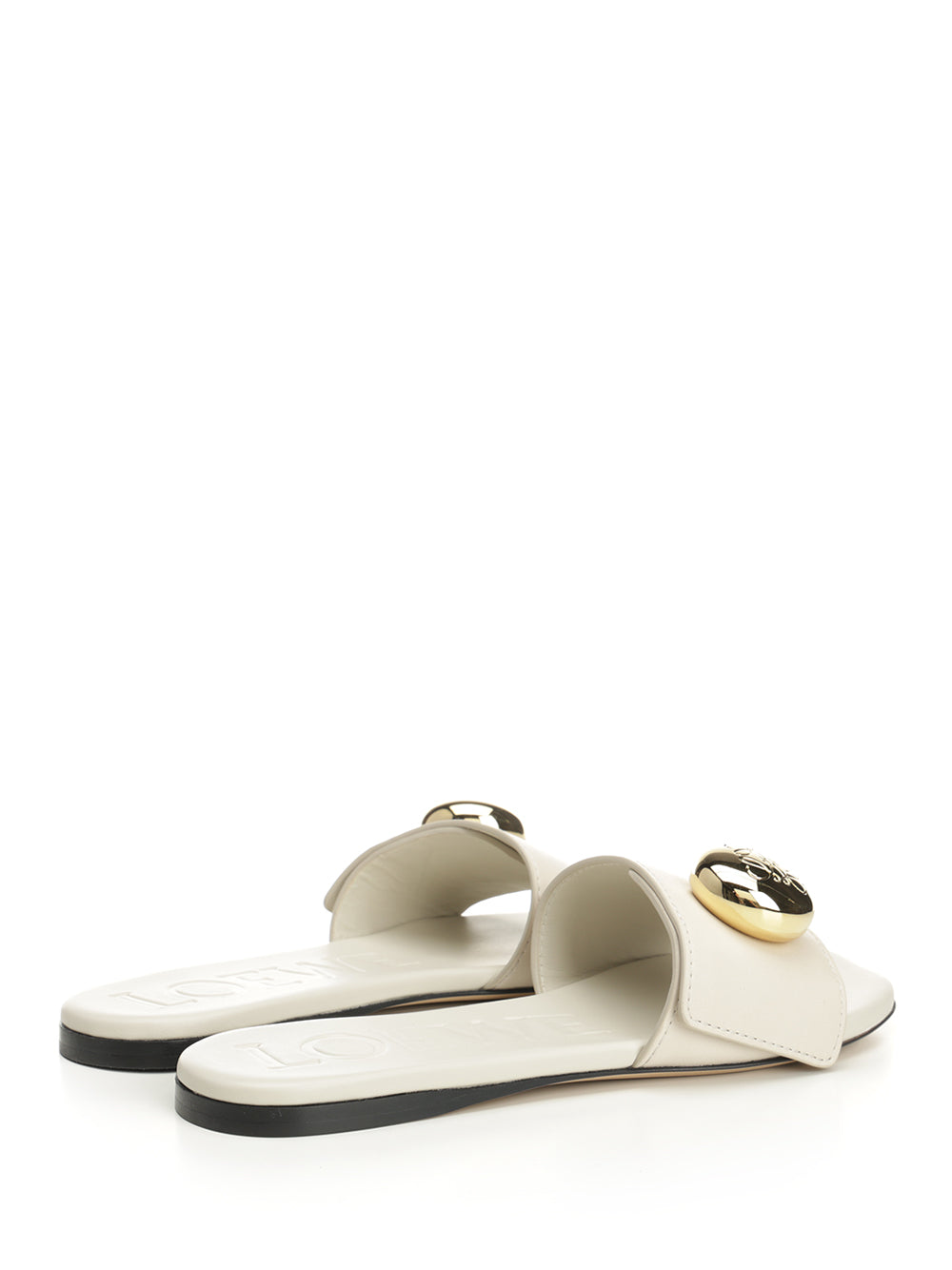 Loewe Pebble Sandals - White | 61ea04d45c61a5280b609263ede803eb67a223c0