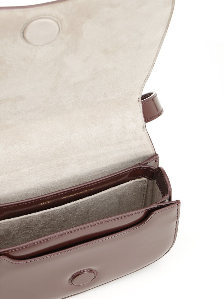 Ami Paris Paris Handbags - Bordeaux | 4783ef38915bdce1c2c9f2b1a2242f48a3a506ba