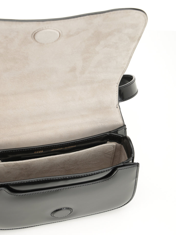 Ami Paris Paris Handbags - Black | a5363c76c9e10936b35199607468d8f499b39ecd