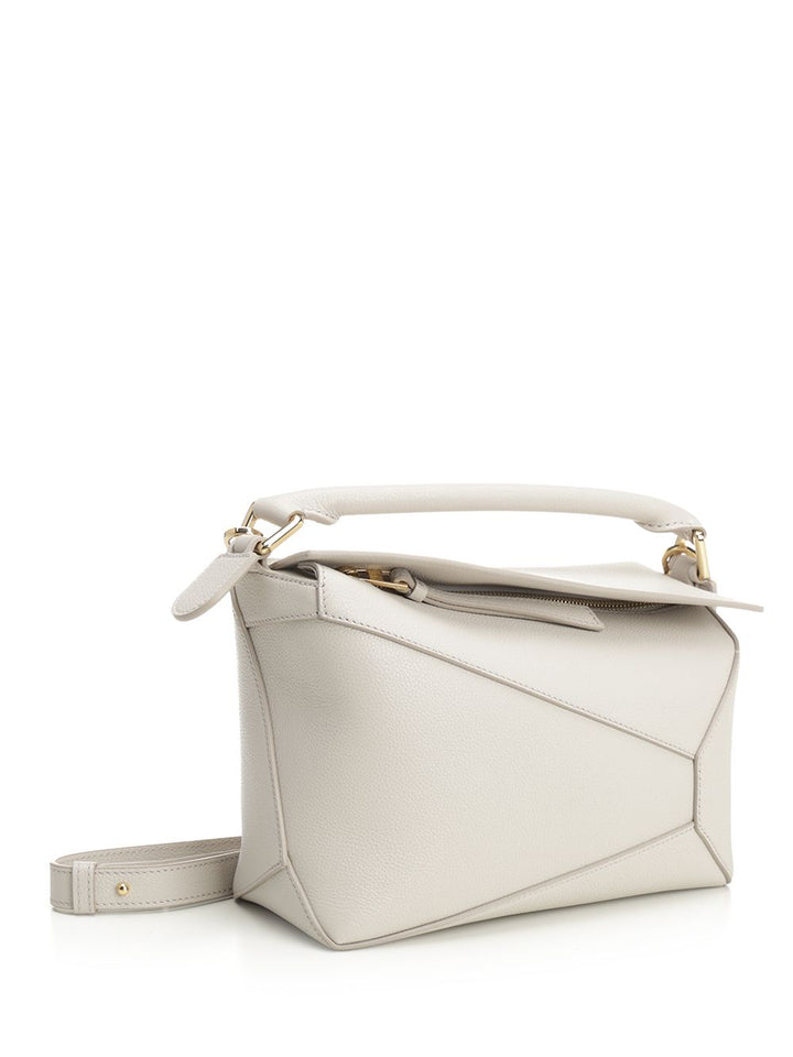 Loewe Puzzle Edge Handbags - White | abc65eb5c1ea1e9891f8cf6fcbe3cb2b35736c53