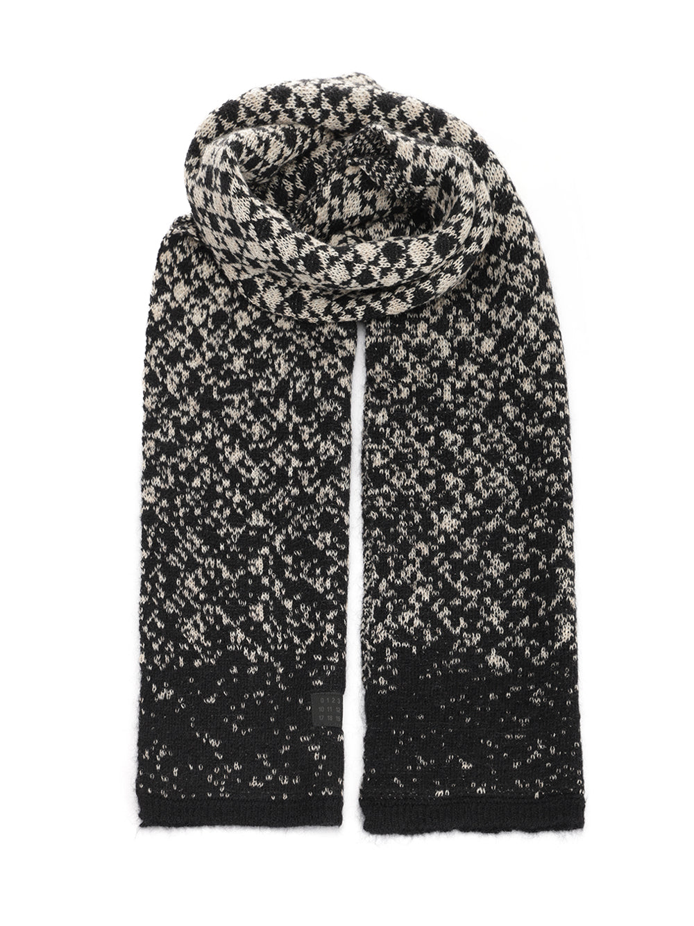 Mm6 Maison Margiela Wool Scarf Scarves And Foulards - Black | 24d21de38191daec2c5de5be01f896d526b36810