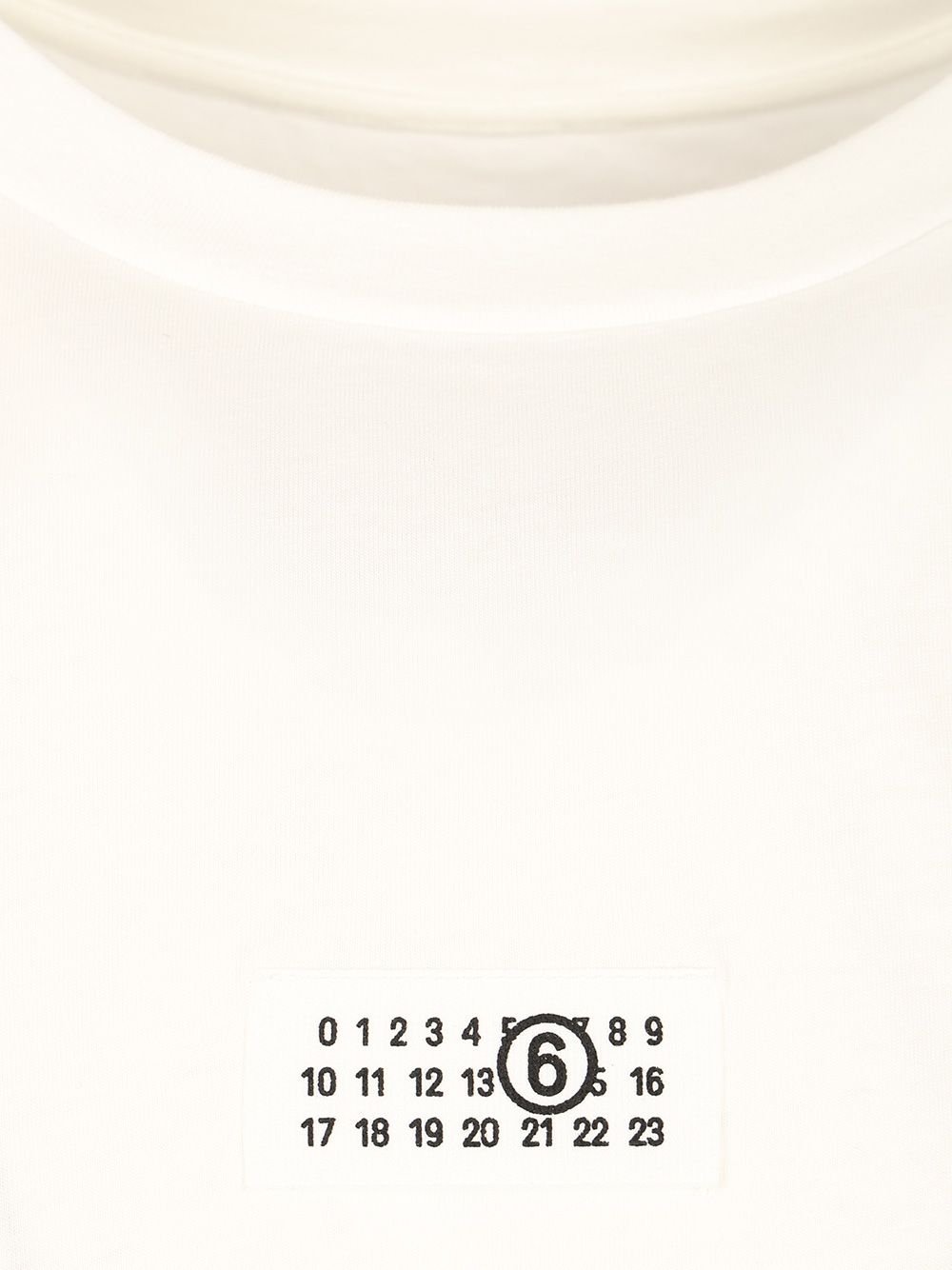 Mm6 Maison Margiela Cotton T-Shirt - White | 5c6145598ef7cd510cfa3719ea88ef434d85c735
