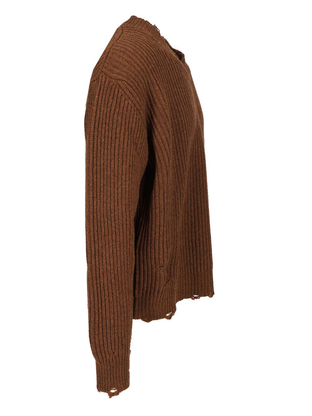 Mm6 Maison Margiela Wool Sweater Knitwear - Brown | a950d10ad3d07a1245b96c343cd140fb7e705e7f