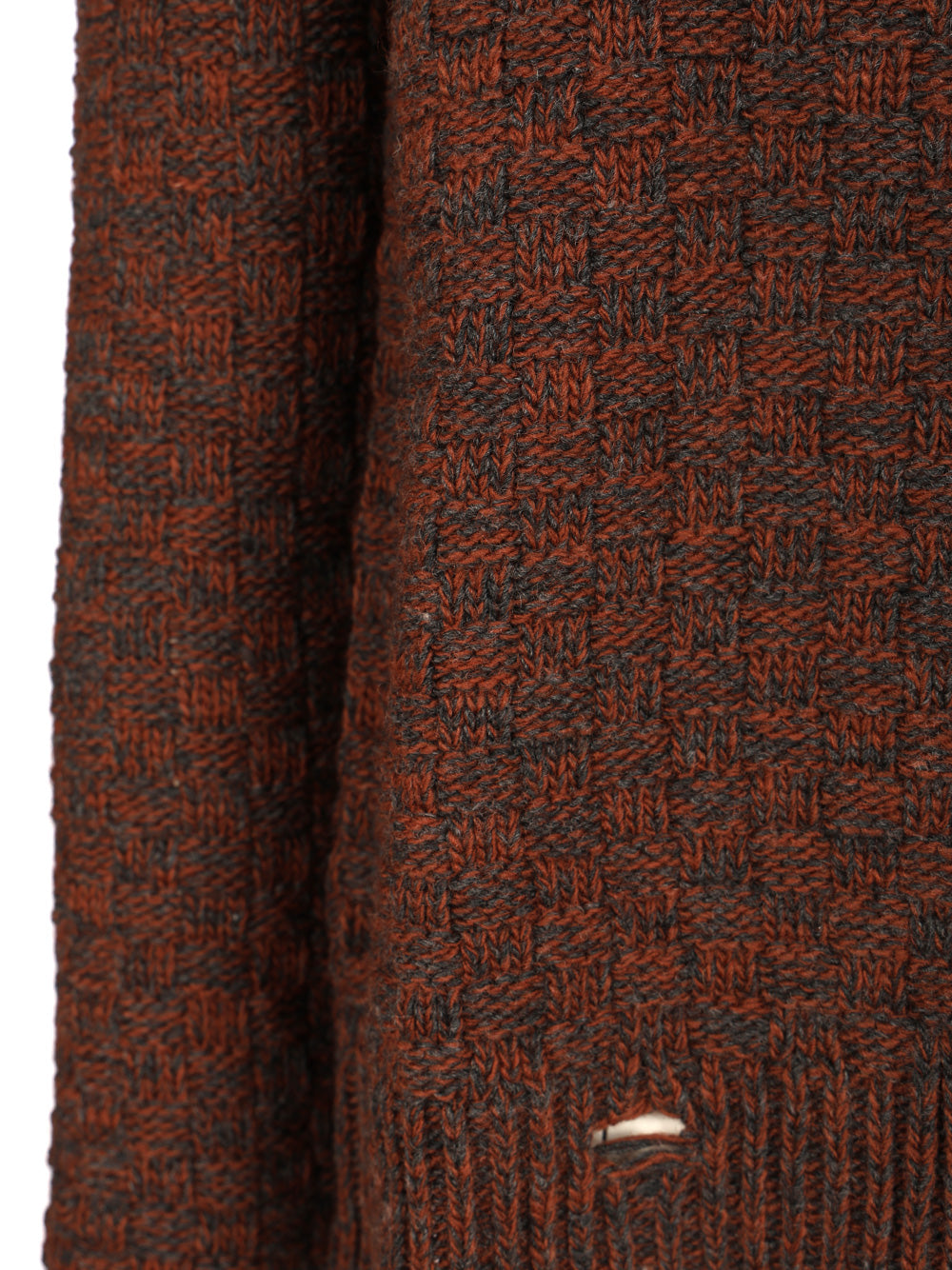 Mm6 Maison Margiela Wool Blend Sweater Knitwear - Brown | b92d16481fd9ea826c73e71ed1c707dc941edc26