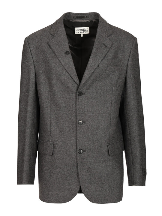 Wool Jacket Jackets Grey