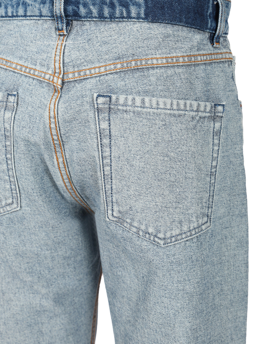 Mm6 Maison Margiela Straight Leg Denim Jeans - Blue | cc0bc7373229e9c818c233846a2827fee9a7a625