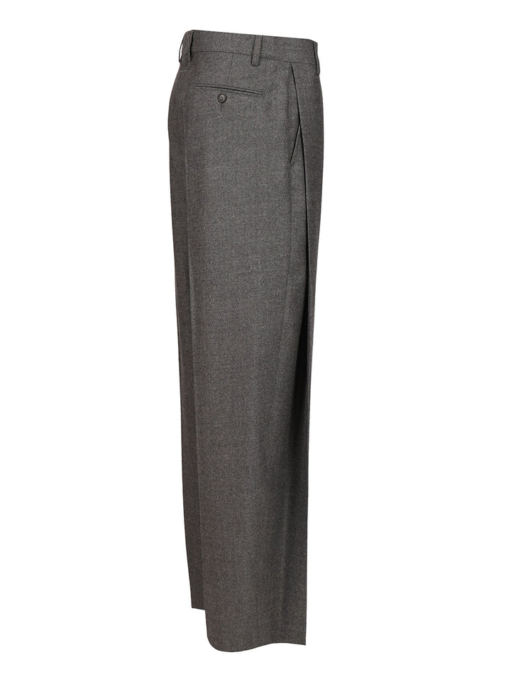 Mm6 Maison Margiela Tailored Trousers - Grey | e0ef01d3f933a2f54b48578590bc53ab683eeb71