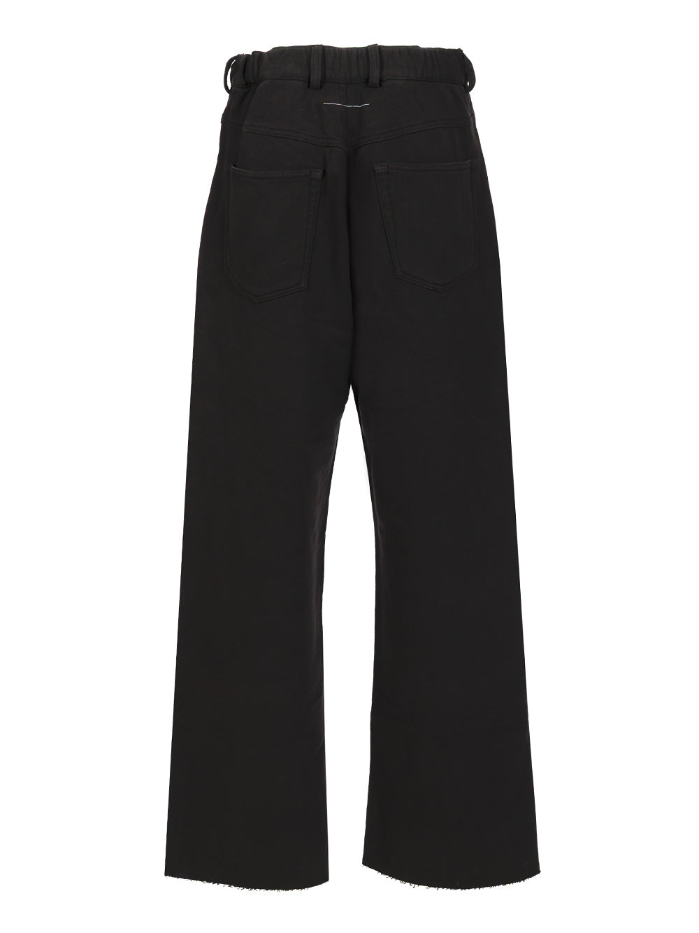 Mm6 Maison Margiela Cotton Tracksuit Bottoms Trousers - Black | 4d4e5c2e766cac6c3e4119328485fbb12664f4ab