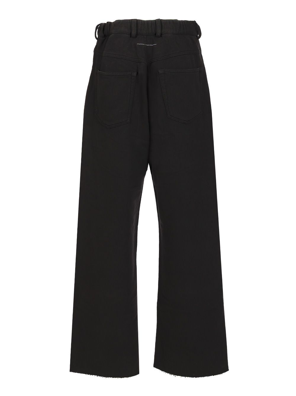 Mm6 Maison Margiela Cotton Tracksuit Bottoms Trousers - Black | 1e7bb46ee839495438c214db66c5010f1291a21e