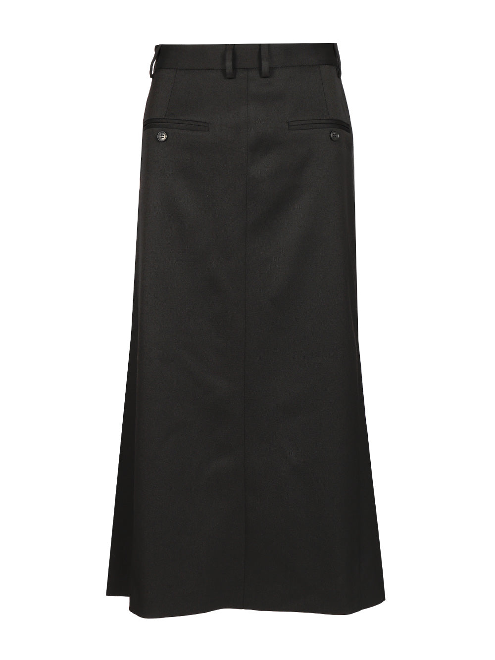 Mm6 Maison Margiela Back-To-Back Midi Skirt Skirts - Black | dc1c7fc05819340edfa8e6388d60c54daea6e5b4